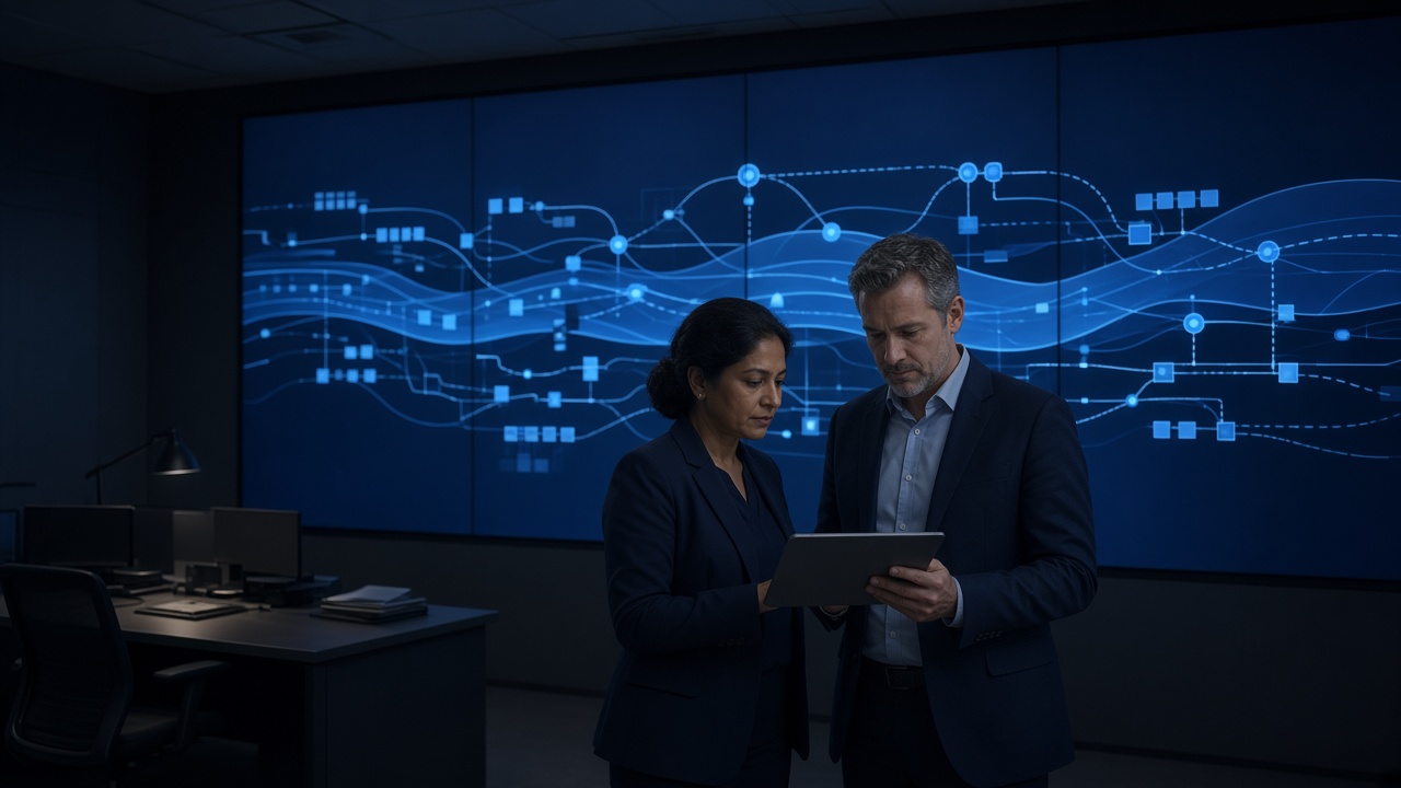 AI implementation and automation on the ERP, reviewed by the engagement team.
